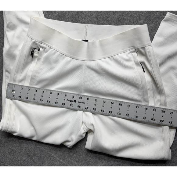 Adidas Pants Mens Medium White Tiro Training Soccer Joggers Climacool AZ3077 - Picture 4 of 16